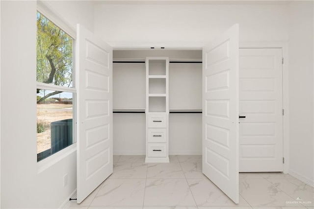 view of closet