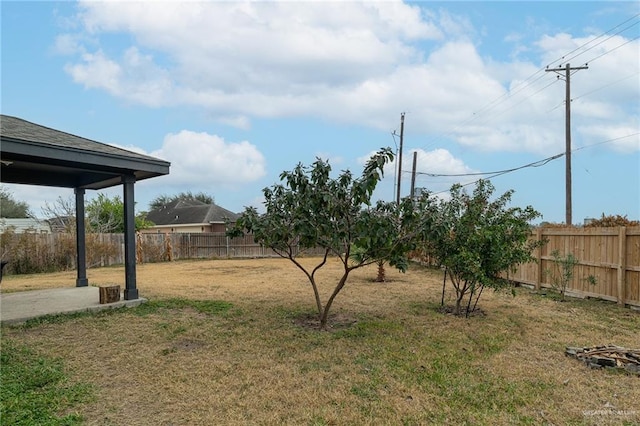 view of yard