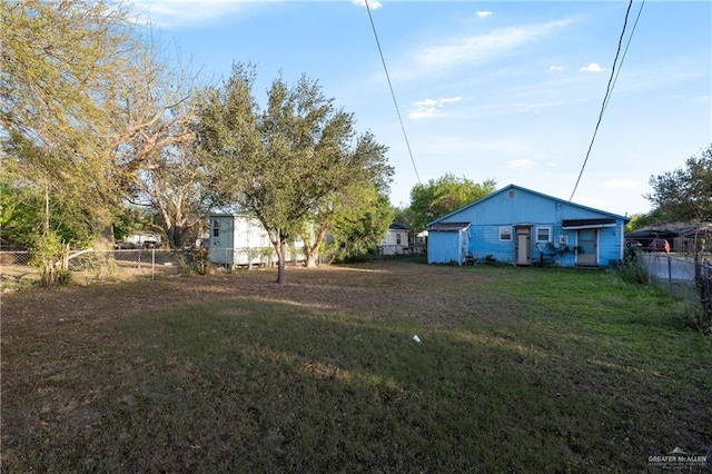 1914 W Barcelona Ave, Harlingen, TX 78550 - view of yard with fence