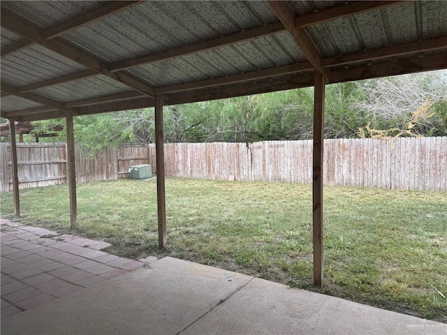 4717 Violet Ave, Mcallen, TX 78504 - view of yard with a patio and a fenced backyard