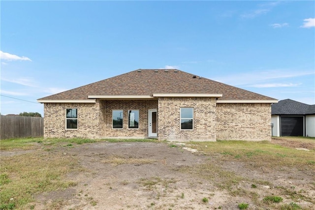 view of rear view of house