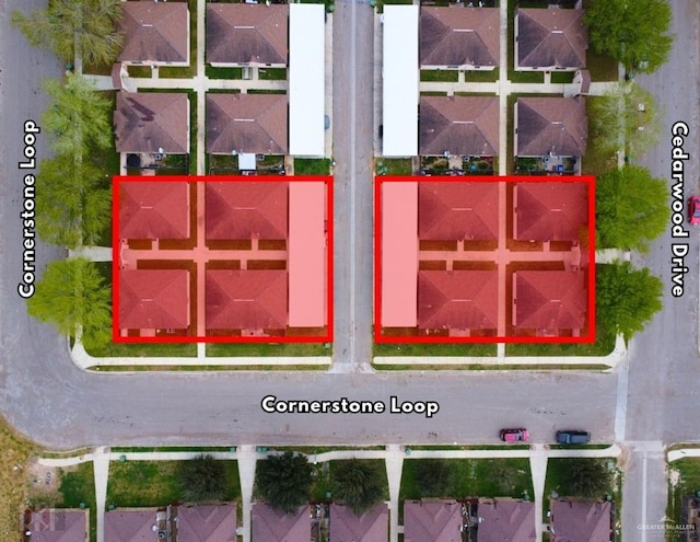 1201 Cornerstone Loop, Rio Grande City, TX 78582 - birds eye view of property