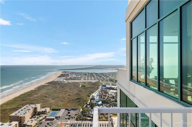 310-A Padre Blvd Unit 3102, South Padre Island, TX 78597 - water view with local beach