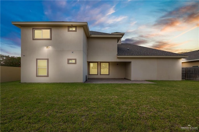 2410 W Vancouver Ave, Edinburg, TX 78539 - back of house with a patio area and stucco siding