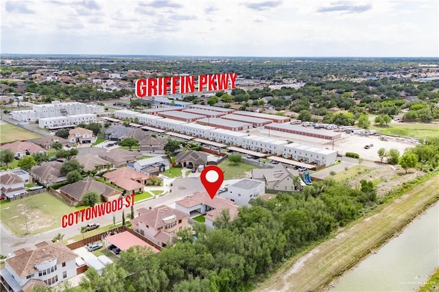 2607 Cottonwood St, Mission, TX 78574 - bird's eye view of a large body of water