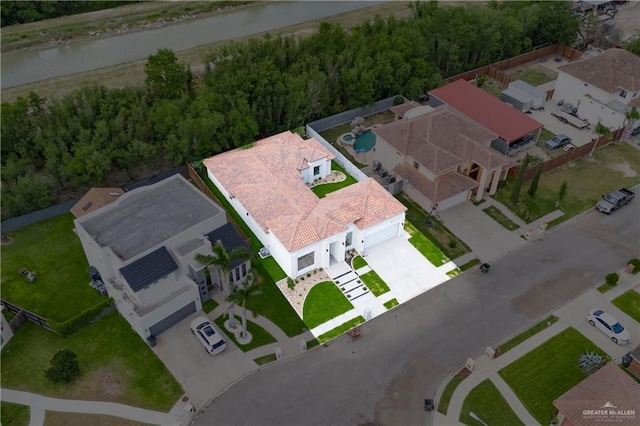 2607 Cottonwood St, Mission, TX 78574 - aerial view of a nearby body of water