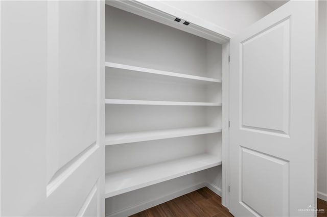 view of closet