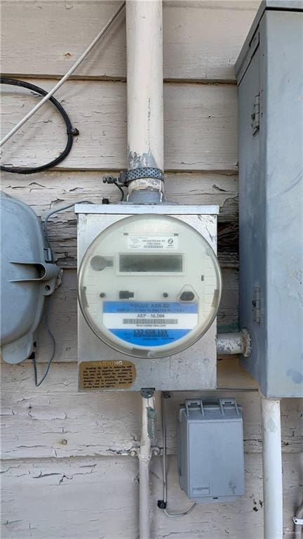 details featuring electric meter