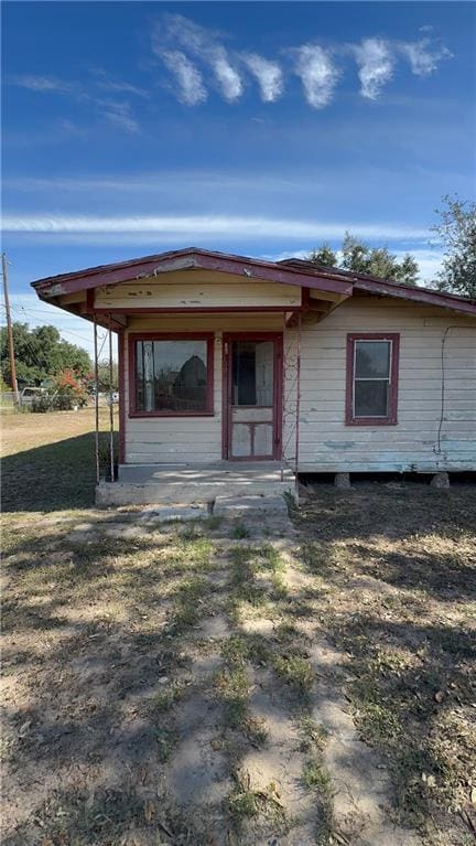 view of front of house