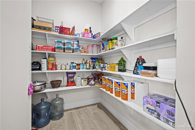 view of pantry