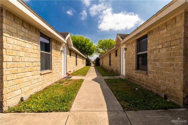 view of side of home