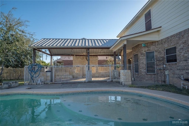 view of pool