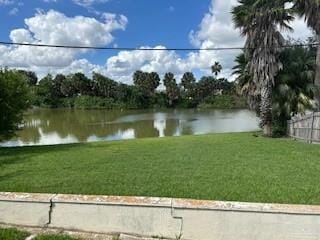 view of water feature