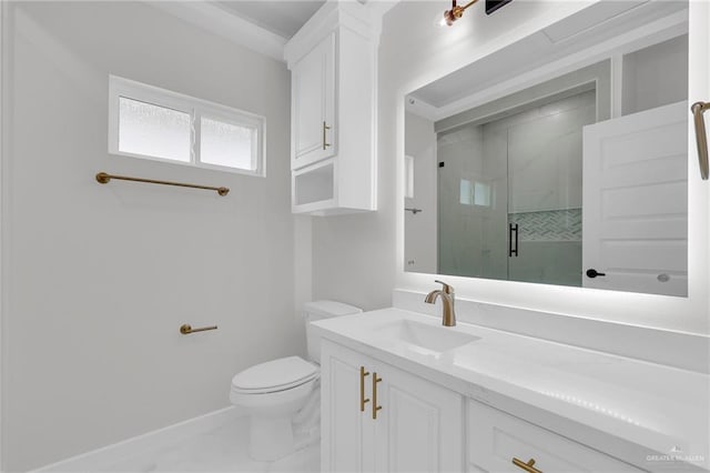 1011 Magnolia St, Mission, TX 78573 - full bath with a marble finish shower, vanity, and marble look tile flooring