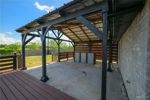 17236 Mandarin Ave, Harlingen, TX 78552 - view of deck