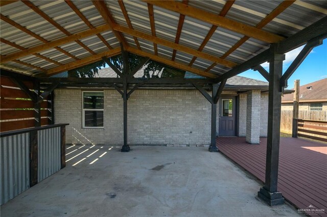 17236 Mandarin Ave, Harlingen, TX 78552 - view of patio featuring a wooden deck