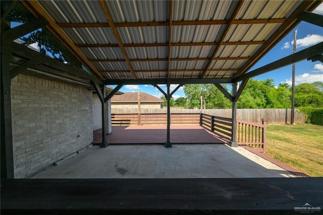 17236 Mandarin Ave, Harlingen, TX 78552 - view of patio featuring a wooden deck