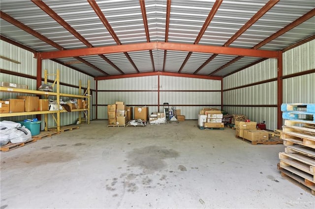 9325 W Mile 8 Rd, Mission, TX 78573 - garage featuring metal wall