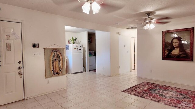 9212 N 30th St, Mcallen, TX 78504 - spare room featuring ceiling fan and light tile patterned floors