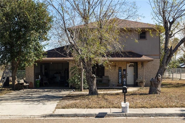 view of front of house