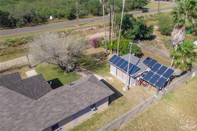 drone / aerial view