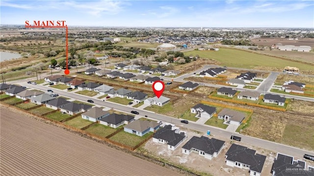 205 Faith Dr, La Feria, TX 78559 - birds eye view of property featuring a residential view