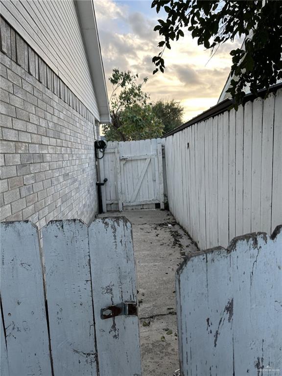 2104 Fairmont Ave, Mcallen, TX 78504 - exterior view of a gate