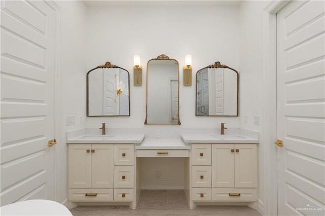 5407 Common Ln, Weslaco, TX 78596 - full bathroom with vanity and baseboards