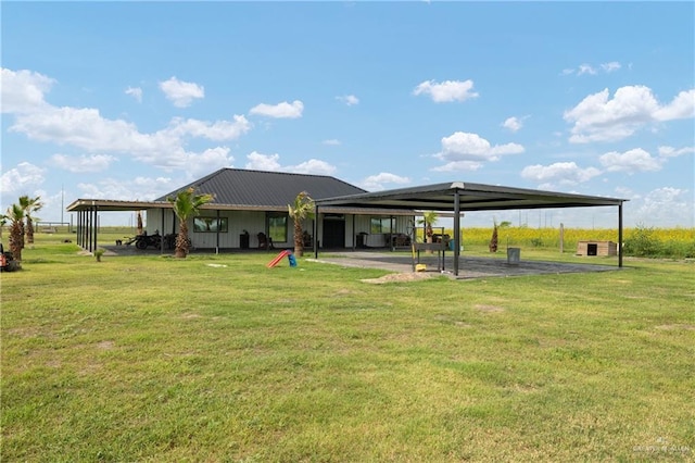 2115 Mile 3 N, Mercedes, TX 78570 - view of green lawn