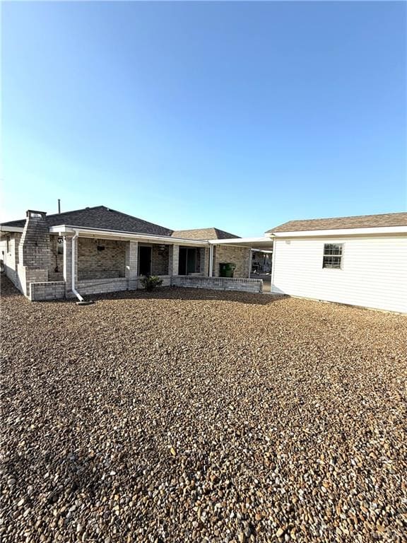 view of rear view of house