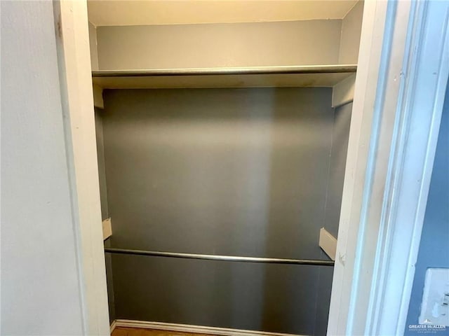 view of closet