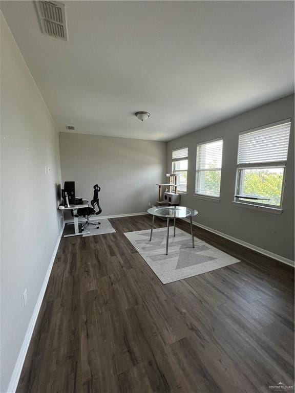 10228 N 14th St, Mcallen, TX 78504 - office featuring dark wood-type flooring and baseboards