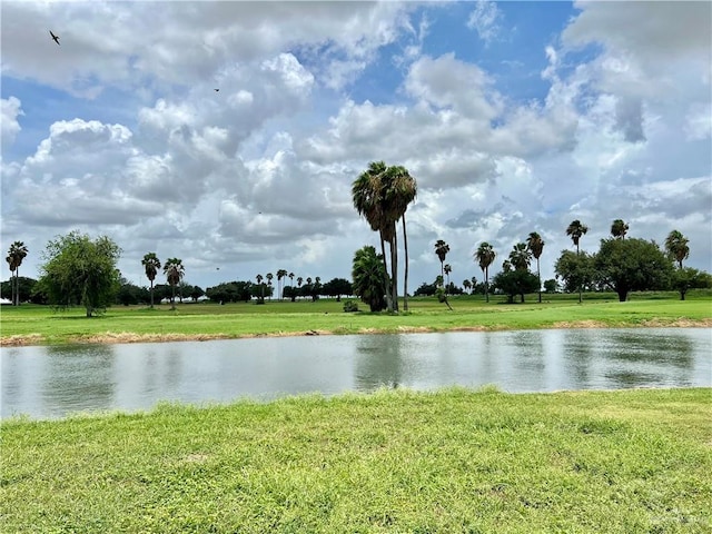 property view of water