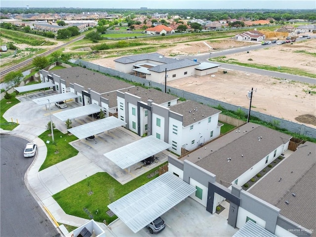 birds eye view of property featuring a residential view