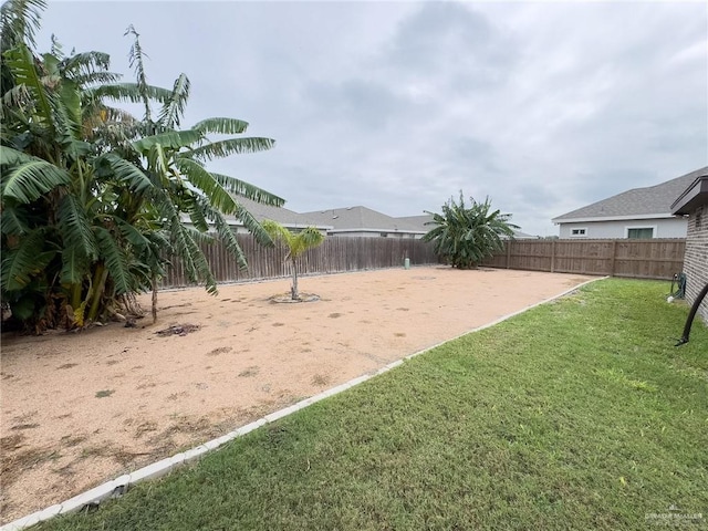 1419 Frente Al Mar Dr, Weslaco, TX 78596 - view of yard with a fenced backyard