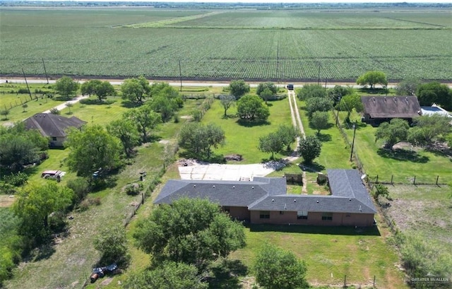28099 Nelson Rd, San Benito, TX 78586 - aerial overview of property's location featuring rural landscape and extensive farmland