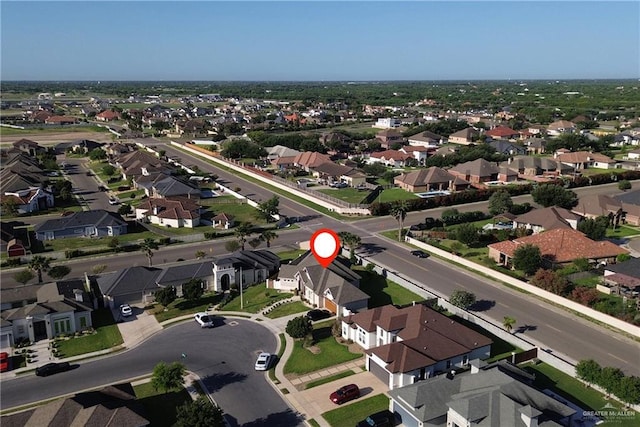 13801 N 37th St, Mcallen, TX 78504 - aerial view of property's location with nearby suburban area
