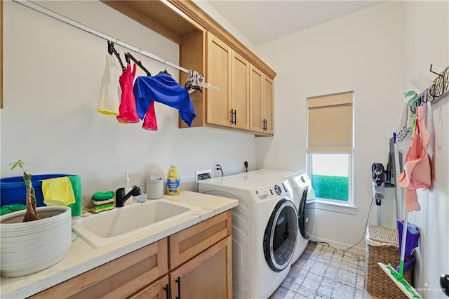 13801 N 37th St, Mcallen, TX 78504 - laundry area featuring cabinet space and washer and clothes dryer