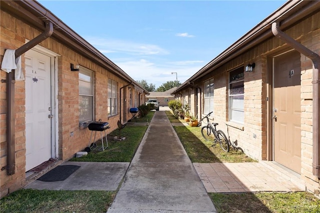 view of property exterior