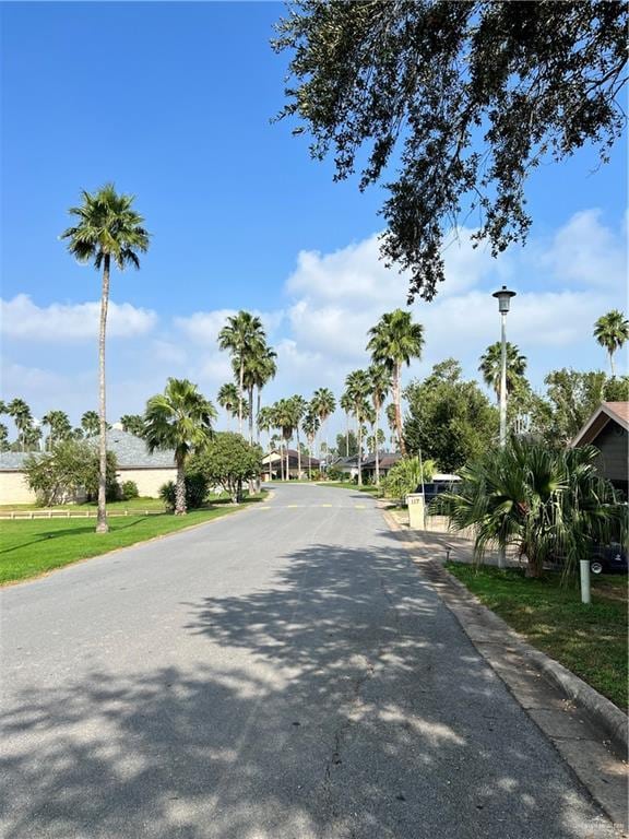 view of road