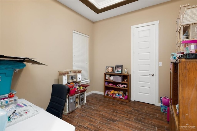 1408 May Dr, Edinburg, TX 78539 - office featuring wood finished floors and baseboards