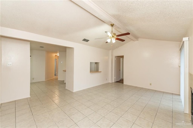 5111 Other, San Antonio, TX 78217 - unfurnished room with a ceiling fan, light tile patterned floors, and a textured ceiling