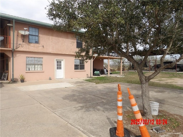 view of rear view of house