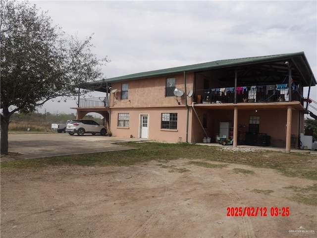 view of rear view of house