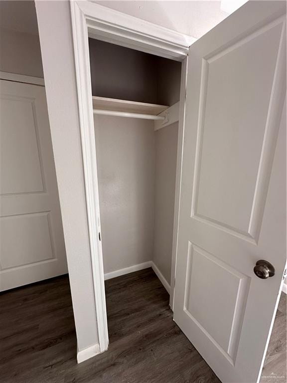 view of closet