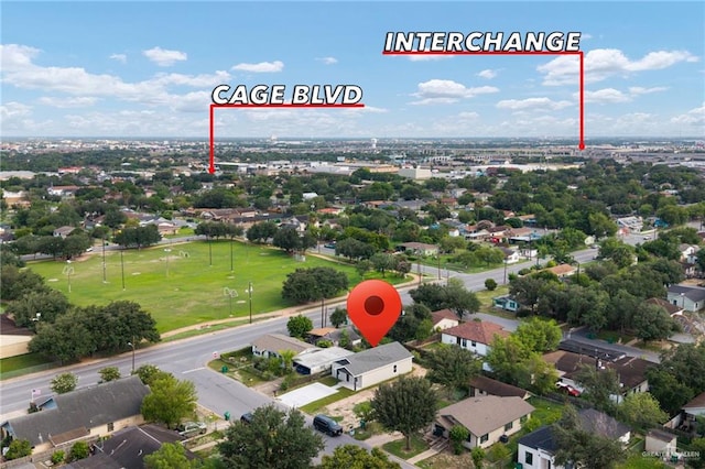 505 E Hawk Ave E, Pharr, TX 78577 - bird's eye view