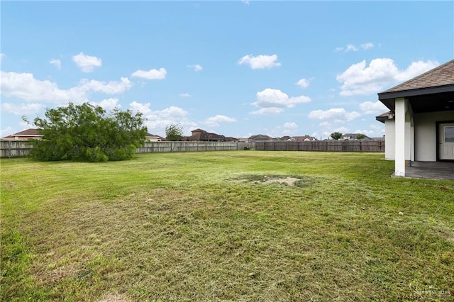 8605 Estrella Dr, Elsa, TX 78538 - view of yard with a fenced backyard