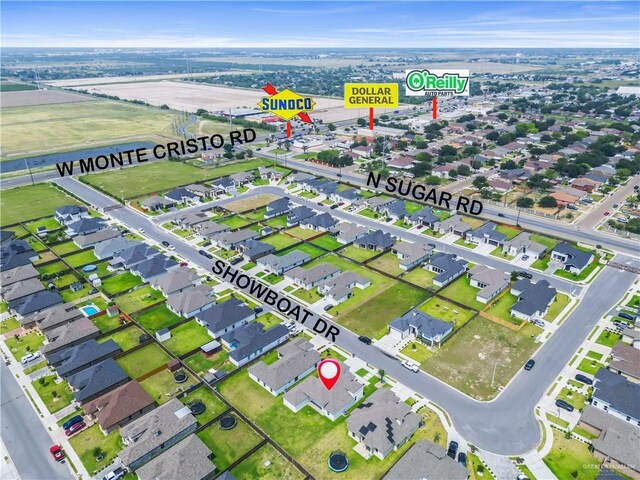 3313 Showboat Dr, Edinburg, TX 78541 - bird's eye view
