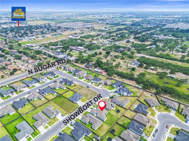 3313 Showboat Dr, Edinburg, TX 78541 - aerial view of property's location