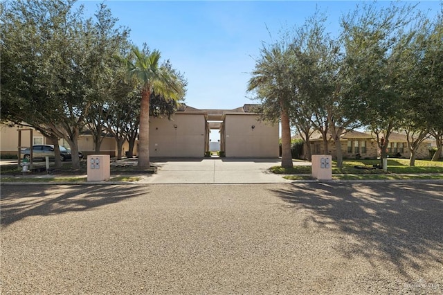 view of southwest-style home